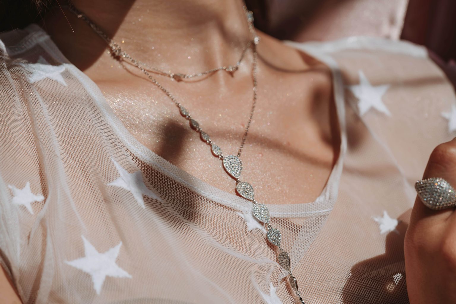 diamond necklace for women